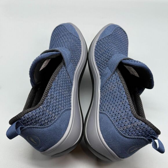 Orthofeet Quincy Women's 7.5 Blue Loafer Monk Strap Round Toe Slip On Comfort - Picture 7 of 10